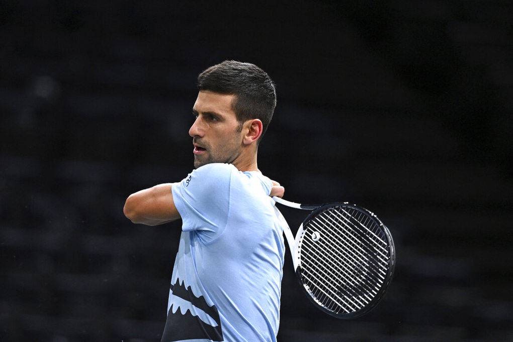 Djokovic quyết tâm vô địch Paris Masters, Alcaraz muốn giữ ngôi số một - 1 Djokovic quyết tâm vô địch Paris Masters, Alcaraz muốn giữ ngôi số một - 1