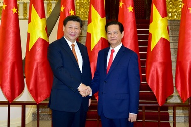 Thủ tướng hội kiến Tổng Bí thư, Chủ tịch Trung Quốc Tập Cận Bình