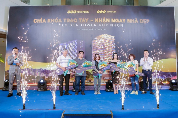 FLC Sea Tower Quy Nhon bàn giao những căn hộ đầu tiên cho khách hàng - Ảnh 3.