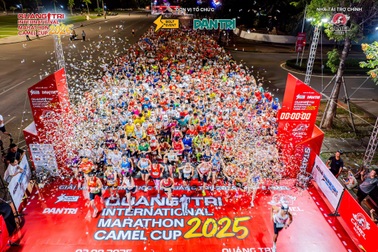 Nước rong biển Long Hải đồng hành cùng giải đấu Quảng Trị International Marathon 2025
