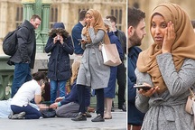 Tranh cãi về người phụ nữ Hồi giáo tại hiện trường vụ khủng bố London