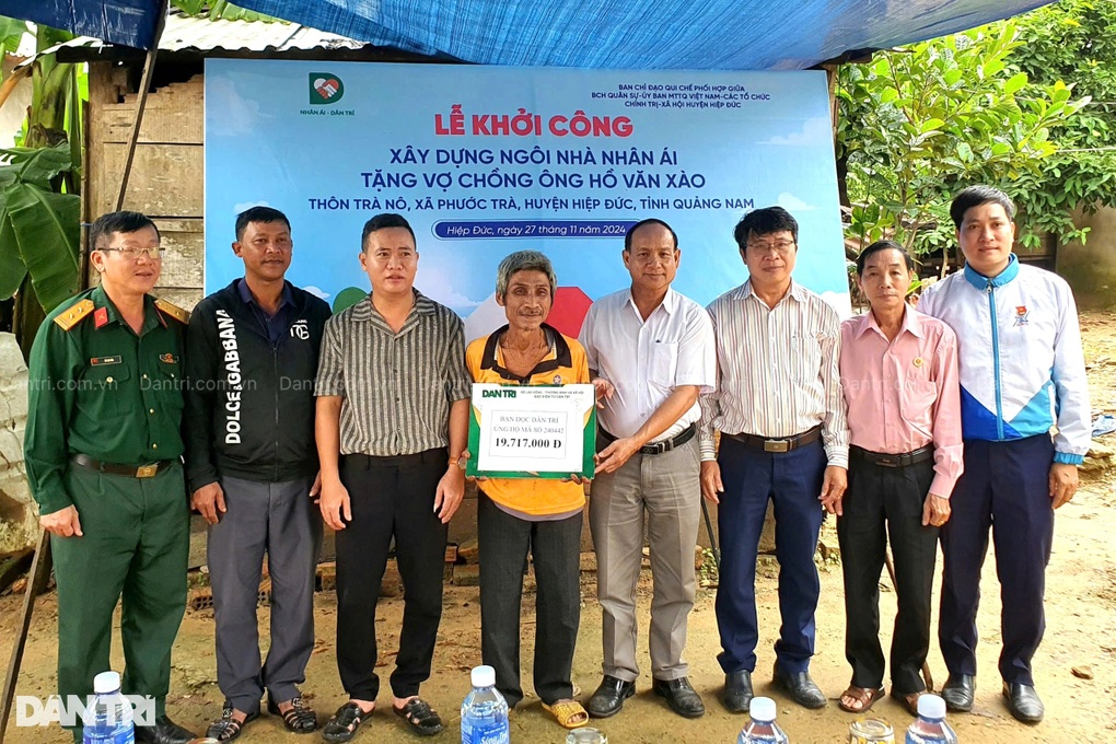 Khởi công nhà Nhân ái, tặng vợ chồng người MNong ở Quảng Nam - 3 Khởi công nhà Nhân ái, tặng vợ chồng người MNong ở Quảng Nam - 3