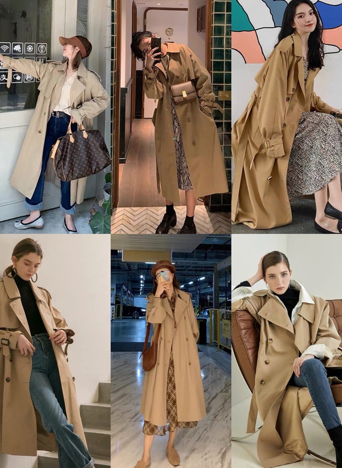 4 màu áo trench coat được những nàng sành điệu diện nhiều nhất mùa lạnh, mặc vu vơ cũng ra set đồ sang xịn ra trò - Ảnh 1.