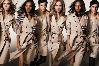 Burberry ra mắt hình ảnh quảng cáo Thu Đông 2014