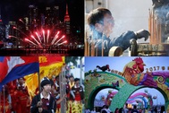 Thế giới tưng bừng đón năm mới Đinh Dậu