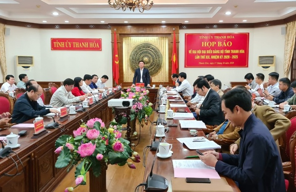 Thanh Hóa giữ nguyên số lượng 3 Phó Bí thư Tỉnh ủy nhiệm kỳ tới - 1 Thanh Hóa giữ nguyên số lượng 3 Phó Bí thư Tỉnh ủy nhiệm kỳ tới - 1