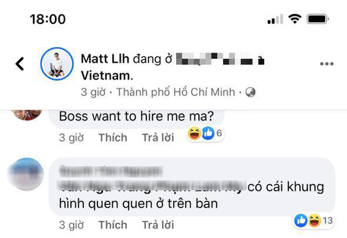 Bạn bè liên tục hỏi khó về góc làm việc lấp ló ảnh bên Hương Giang, Matt Liu liền có cách trả lời cực khéo - Ảnh 3. Bạn bè liên tục hỏi khó về góc làm việc lấp ló ảnh bên Hương Giang, Matt Liu liền có cách trả lời cực khéo - Ảnh 3.