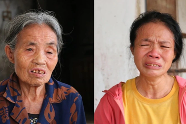 Hai người phụ nữ trong gia đình cùng khổ, ước có bữa ăn tươm tất