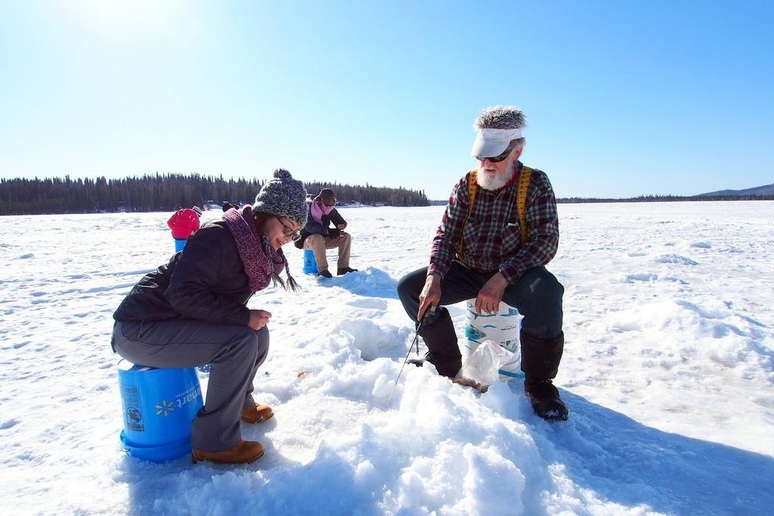 Câu cá trên băng - trải nghiệm độc đáo giữa mùa đông Nhật Bản