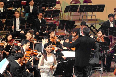 Dàn nhạc giao hưởng Hà Nội biểu diễn tại Nhật Bản