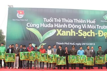 2.000 thanh niên Huế hành động vì môi trường xanh sạch đẹp