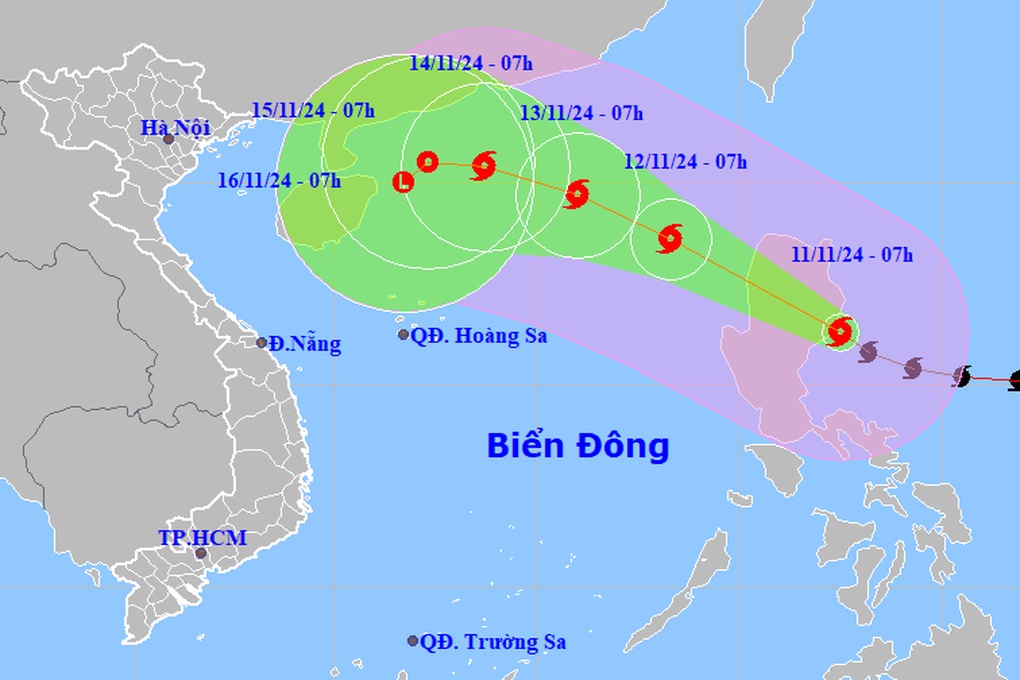 Yinxing suy yếu thành áp thấp nhiệt đới, bão Toraji đang đạt cực đại - 1 Yinxing suy yếu thành áp thấp nhiệt đới, bão Toraji đang đạt cực đại - 1