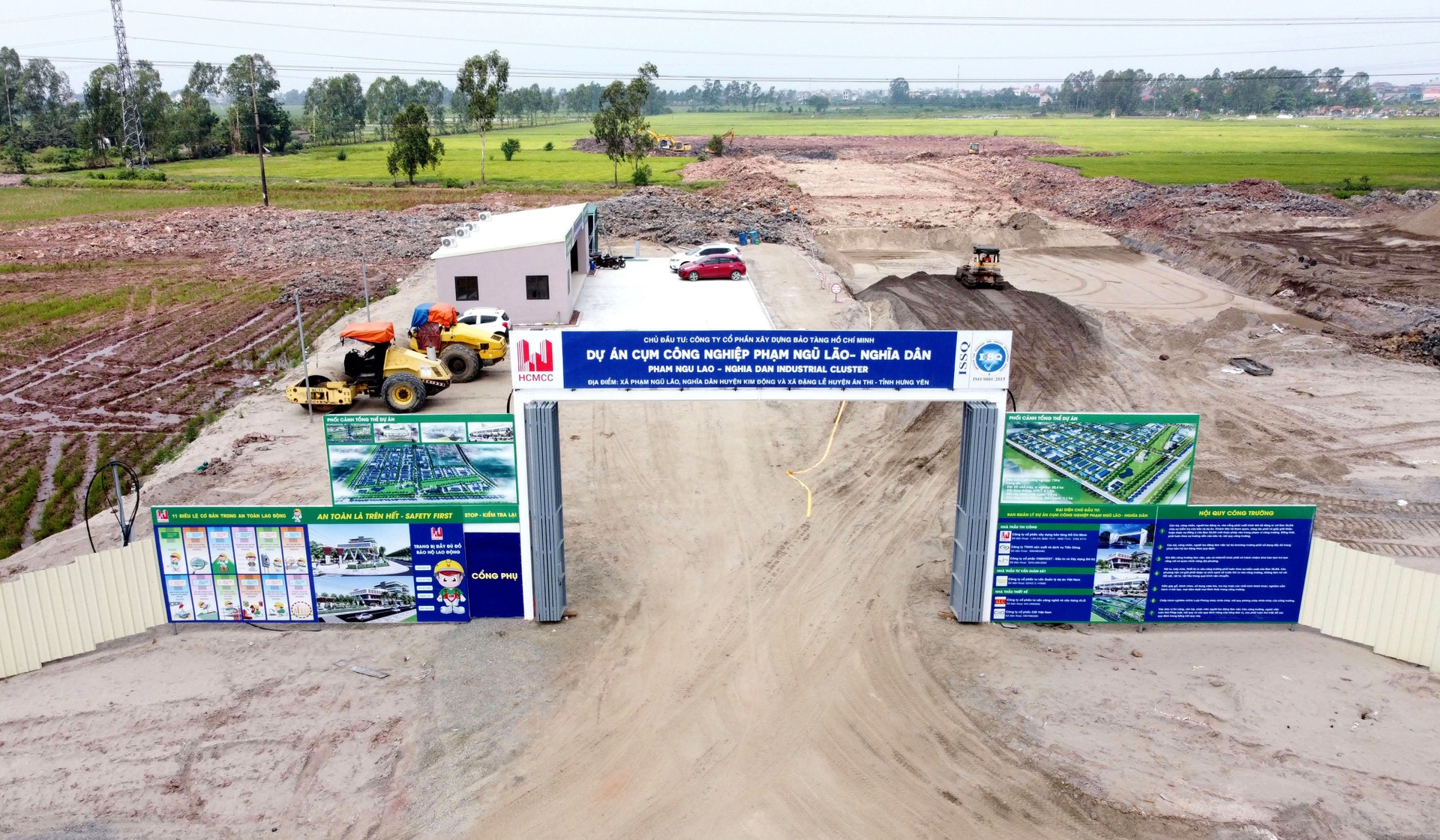 Loạt khu công nghiệp khởi công trên đường nối 2 cao tốc qua Hưng Yên - 11 Loạt khu công nghiệp khởi công trên đường nối 2 cao tốc qua Hưng Yên - 11