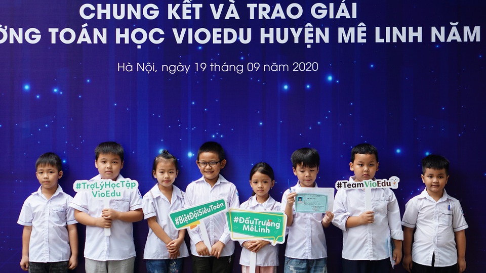 700 học sinh huyện Mê Linh (Hà Nội) lần đầu tranh tài Đấu trường toán học - 2