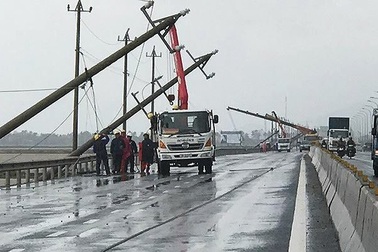 Bão số 12 gây thiệt hại nặng nề.