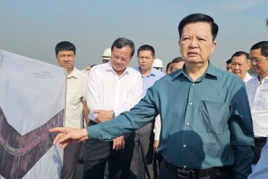 Phó Thủ tướng Mai Văn Chính kiểm tra tiến độ Vành đai 3 qua Tây Ninh