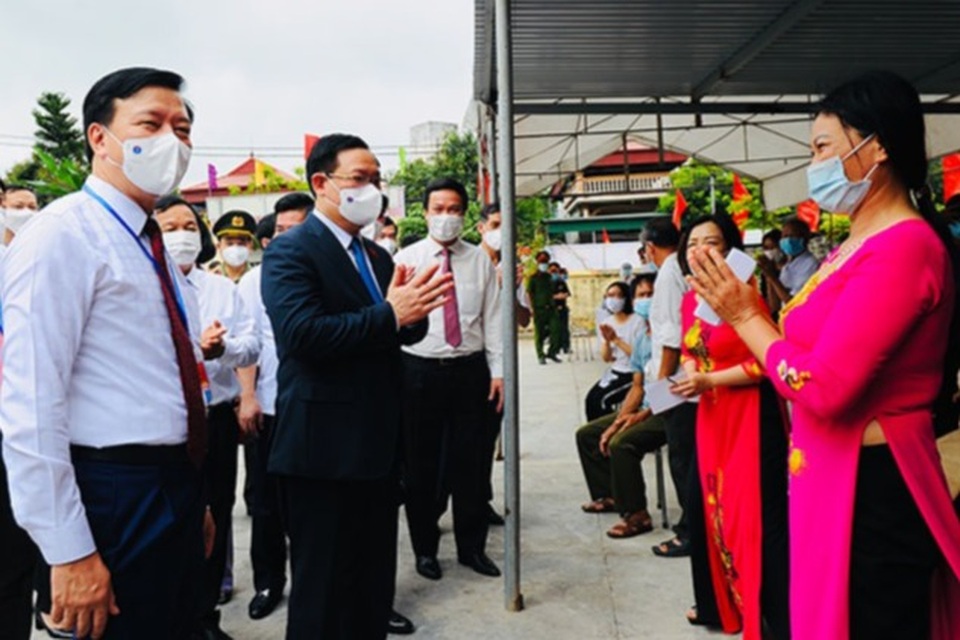 Chủ tịch Quốc hội: Hải Dương ứng phó linh hoạt với đại dịch, làm tốt bầu cử - 3 Chủ tịch Quốc hội: Hải Dương ứng phó linh hoạt với đại dịch, làm tốt bầu cử - 3