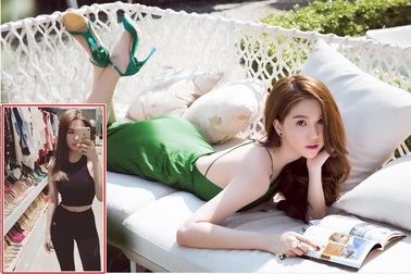 “Choáng” với tủ giầy “khủng” đủ mở một cửa hàng của Ngọc Trinh