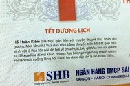Nội dung truyền thuyết hồ Gươm bị in sai lệch trên lịch