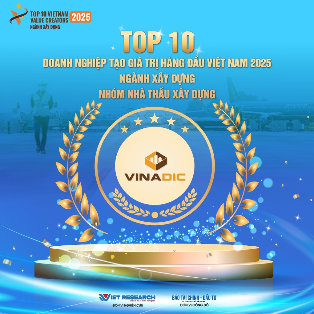 VINADIC góp mặt trong danh sách Value10 - ngành xây dựng - 1 VINADIC góp mặt trong danh sách Value10 - ngành xây dựng - 1