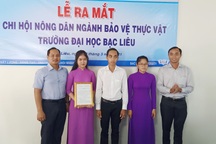 Sinh viên Đại học Bạc Liêu lập Chi hội Nông dân ngay trong trường học