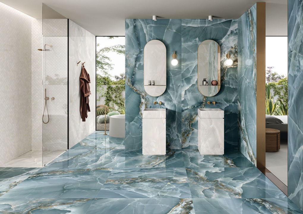 Gạch marble màu lạ khuấy động xu hướng nội thất châu Âu - 4 Gạch marble màu lạ khuấy động xu hướng nội thất châu Âu - 4