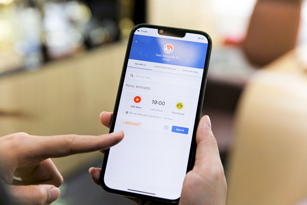 Tiết kiệm cả triệu đồng khi đặt vé trận Việt Nam và Dortmund trên VNPAY - 1 Tiết kiệm cả triệu đồng khi đặt vé trận Việt Nam và Dortmund trên VNPAY - 1