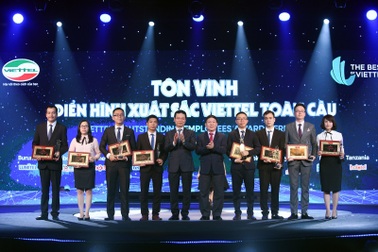 Viettel thưởng cho cá nhân xuất sắc nhất 100 triệu đồng và 1 chuyến học tập tại nước ngoài trị giá 100 triệu đồng