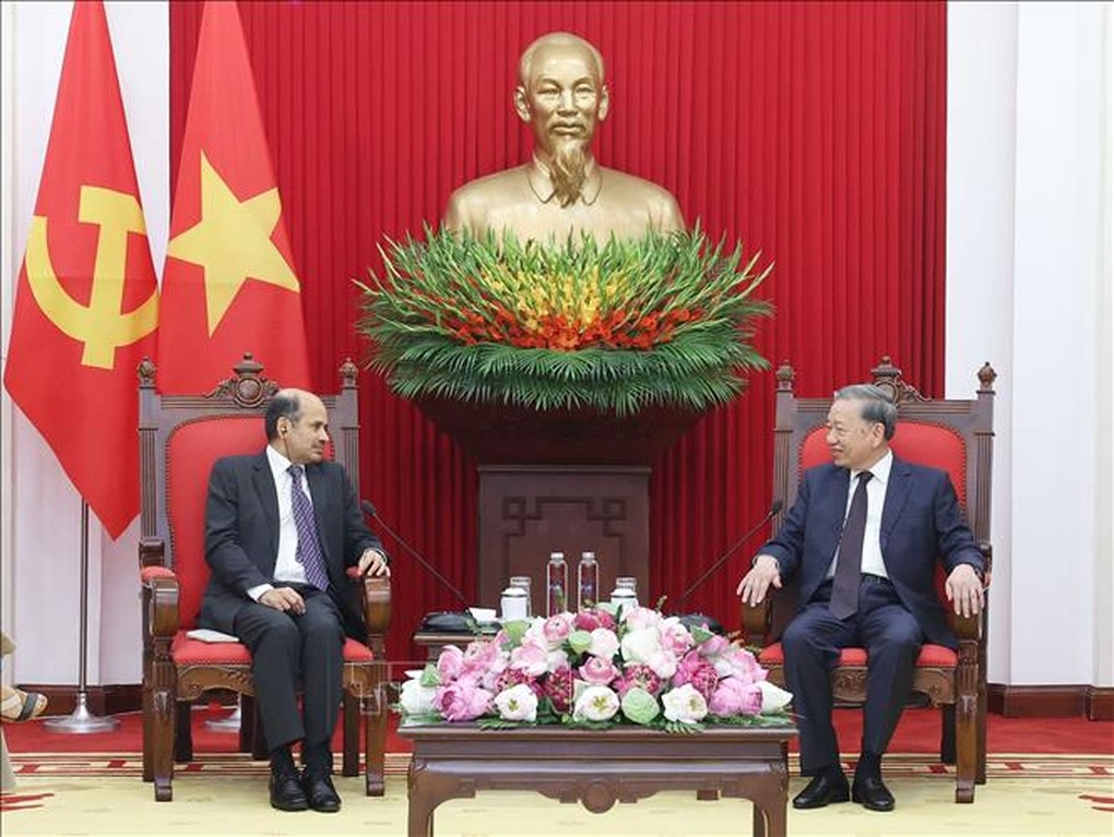 Tổng Bí thư Tô Lâm tiếp Đại sứ Ấn Độ - 3 Tổng Bí thư Tô Lâm tiếp Đại sứ Ấn Độ - 3