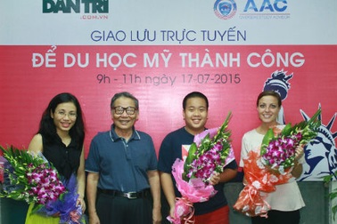 Giao lưu trực tuyến cùng Thần đồng Đỗ Nhật Nam: Để du học Mỹ thành công