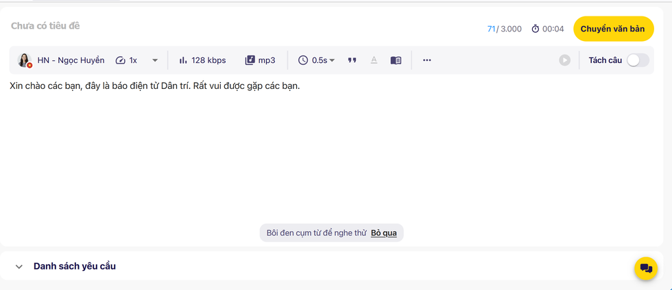 Những công cụ AI biến văn bản thành giọng nói, hỗ trợ tốt tiếng Việt - 3