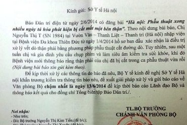 Vụ mất thận khi phẫu thuật: Bệnh viện Thiên Đức giải quyết nội bộ với gia đình nạn nhân