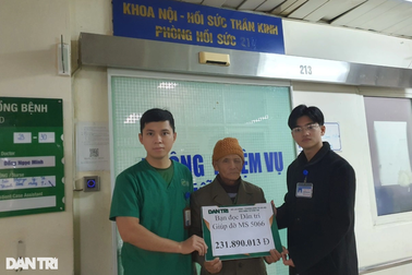 Hơn 300 triệu đồng đến với người đàn ông hôn mê vì tai nạn giao thông