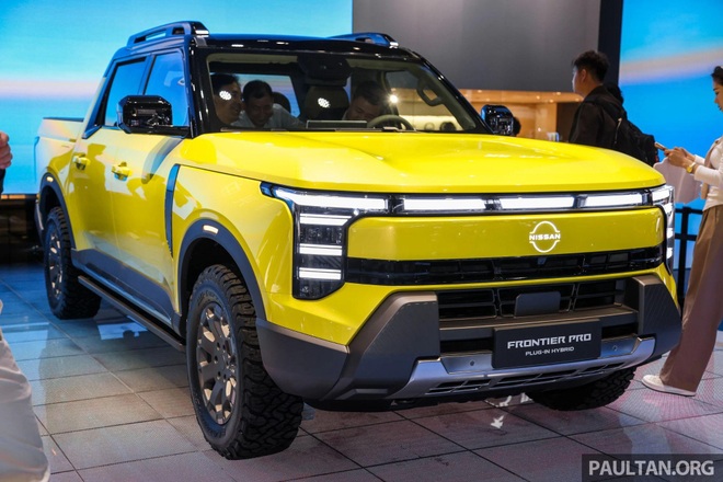 Nissan trình làng đàn anh Navara: Chạy điện 135km, có thể về Việt Nam? - 1 Nissan trình làng đàn anh Navara: Chạy điện 135km, có thể về Việt Nam? - 1