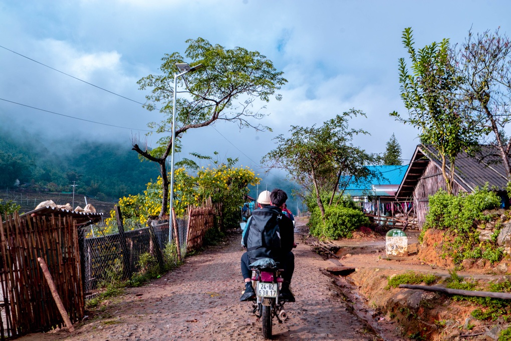 Cô gái Bắc Giang băng rừng rêu, ngắm phong lá đỏ trên đỉnh Nhìu Cồ San - 4 Cô gái Bắc Giang băng rừng rêu, ngắm phong lá đỏ trên đỉnh Nhìu Cồ San - 4