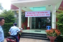 Công ty mía đường nợ nông dân gần trăm tỉ đồng nhưng không trả