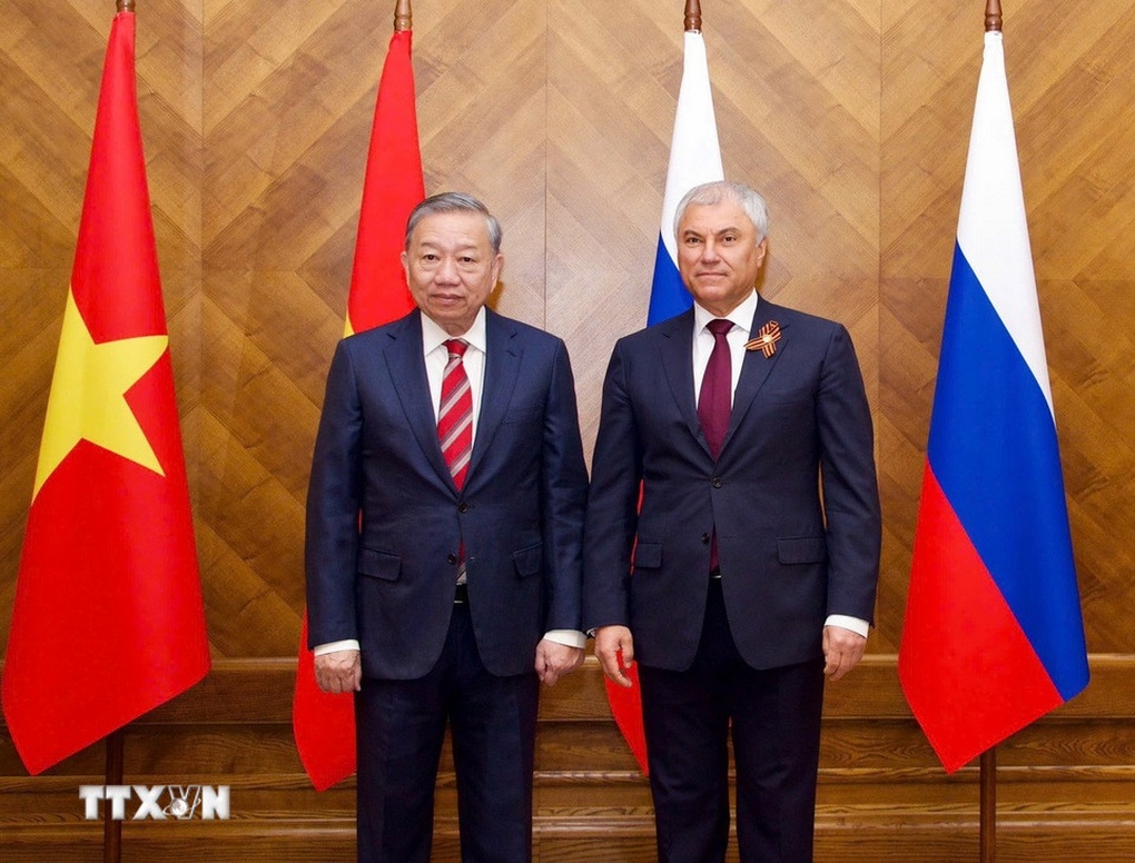 Tổng Bí thư Tô Lâm hội kiến Chủ tịch Duma Quốc gia Nga Vyacheslav Volodin - 1 Tổng Bí thư Tô Lâm hội kiến Chủ tịch Duma Quốc gia Nga Vyacheslav Volodin - 1