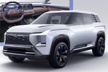 Mitsubishi DST Concept ra mắt, "phóng to" Xforce để có 7 chỗ?