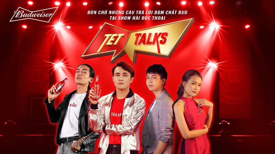 BB Trần, Huỳnh Lập và các nghệ sĩ trẻ khuấy động ngày xuân với show hài độc thoại Tết đầu tiên tại Việt Nam - 1 BB Trần, Huỳnh Lập và các nghệ sĩ trẻ khuấy động ngày xuân với show hài độc thoại Tết đầu tiên tại Việt Nam - 1