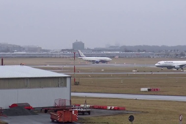 Chuyên cơ Airbus A310 của Thủ tướng Canada Justin Trudeau