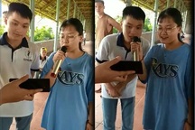 Đôi bạn có giọng hát tuyệt vời song ca bài hát “Mưa” gây "sốt" mạng