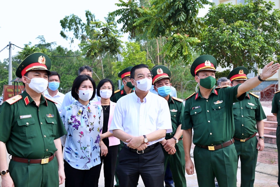 Chủ tịch Hà Nội chỉ đạo nóng sau vụ 27 ca dương tính trong khu cách ly - 1 Chủ tịch Hà Nội chỉ đạo nóng sau vụ 27 ca dương tính trong khu cách ly - 1