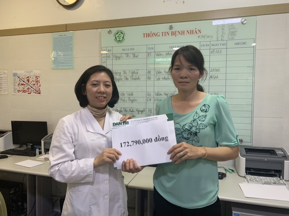 Được bạn đọc cứu sống chồng, vợ cảm động trích tiền ủng hộ bệnh nhân người Mỹ - 3 Được bạn đọc cứu sống chồng, vợ cảm động trích tiền ủng hộ bệnh nhân người Mỹ - 3