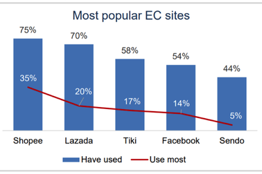 Lộ diện trang thương mại điện tử phổ biến nhất Việt Nam