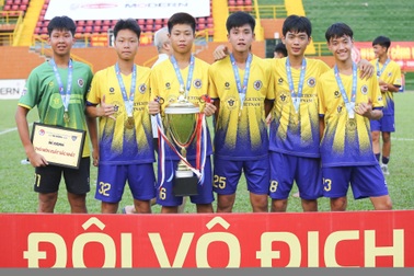 Mảnh ghép hoàn thiện của CLB Hà Nội với chức vô địch U15 Quốc gia