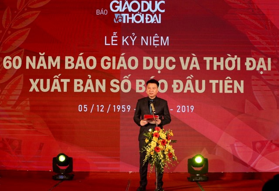 Báo Giáo dục Thời đại kỷ niệm 60 năm xuất bản số báo đầu tiên - 2 Báo Giáo dục Thời đại kỷ niệm 60 năm xuất bản số báo đầu tiên - 2