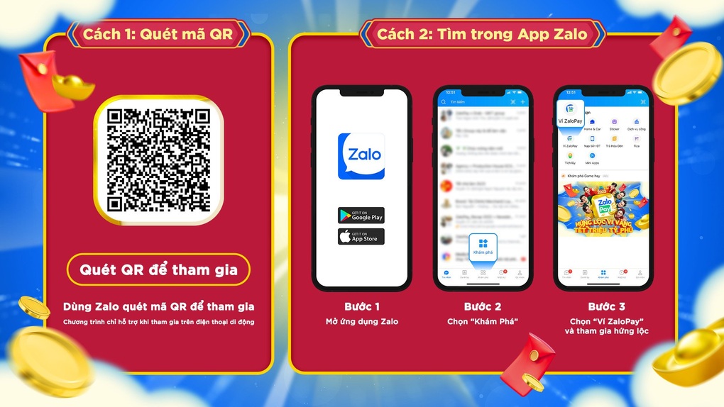 ZaloPay làm mới hình thức lì xì online mừng Tết Quý Mão - 4 ZaloPay làm mới hình thức lì xì online mừng Tết Quý Mão - 4