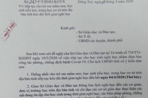 Đồng Nai hỏa tốc cho học sinh Mầm non đến THCS nghỉ học đến hết ngày 4/4