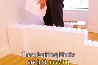 Độc đáo kỹ thuật xây dựng lấy ý tưởng từ trò chơi xếp hình của trẻ em