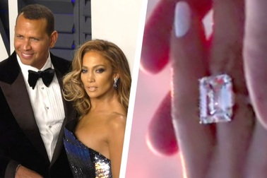 Ngắm nhẫn đính hôn khủng của Jennifer Lopez